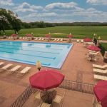 Sun Retreats Rock River