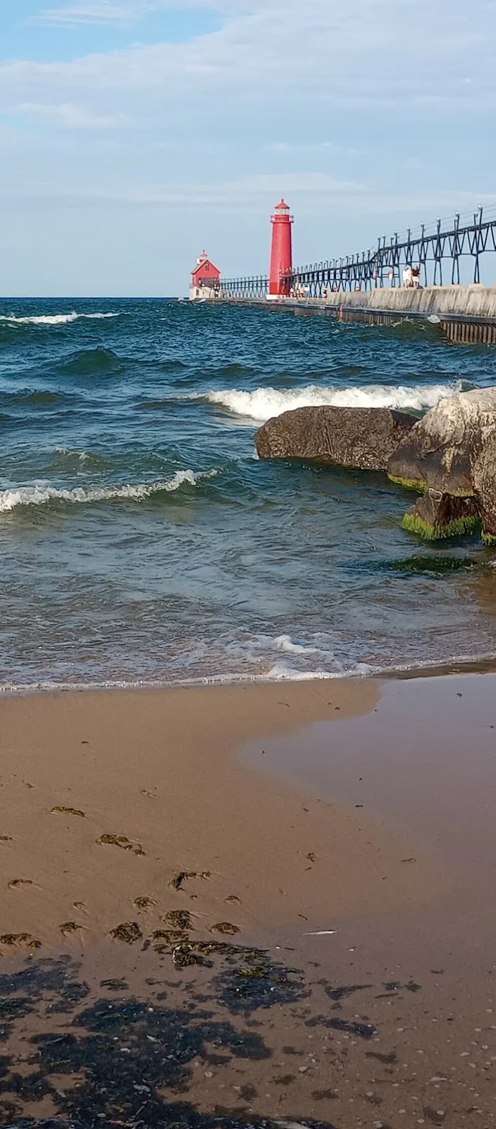 Grand Haven State Park Campground Parking Lot 4