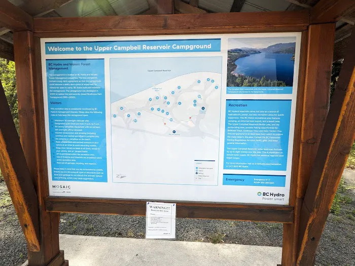 Upper Campbell Reservoir Campground 6