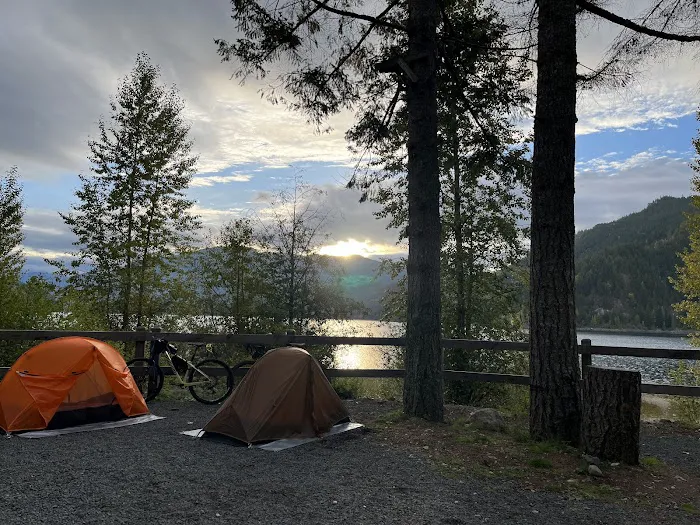 Upper Campbell Reservoir Campground 1