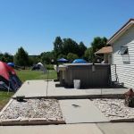 Yates family camping