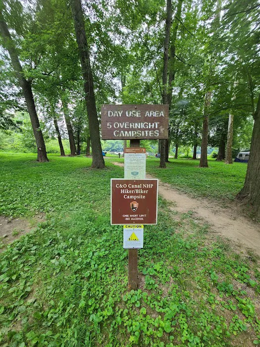 Swains Lock Hiker/Biker Campsite 9