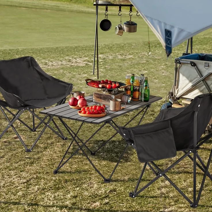 How to Set Up a Camping Chair and Table for a Comfortable Outdoor Meal