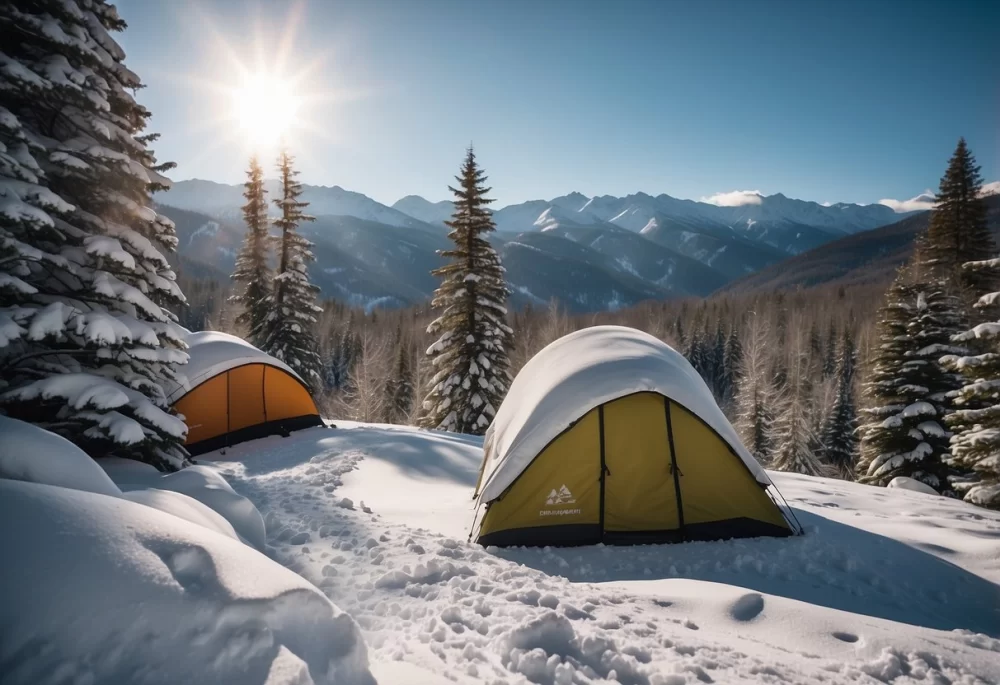 The Best Campsites for Winter Sports in the US: Top Spots for Skiing and Snowboarding