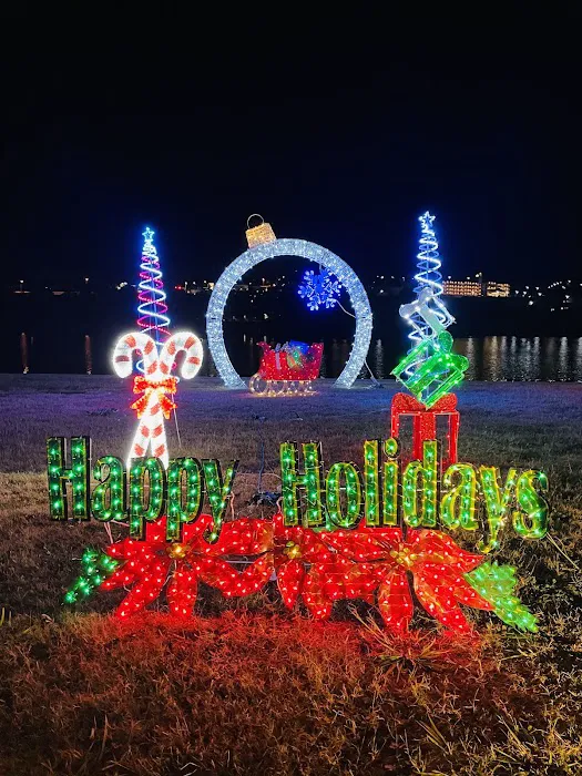 Marble Falls Walkway of Lights Picture 1