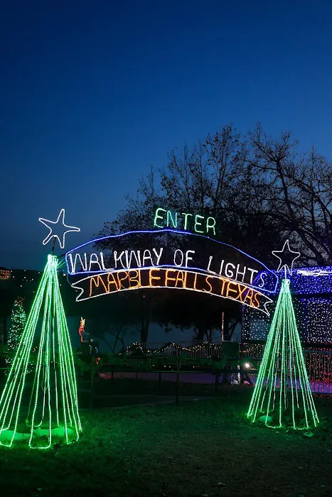 Marble Falls Walkway of Lights Picture 9