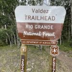Valdez Trailhead, Trail 717
