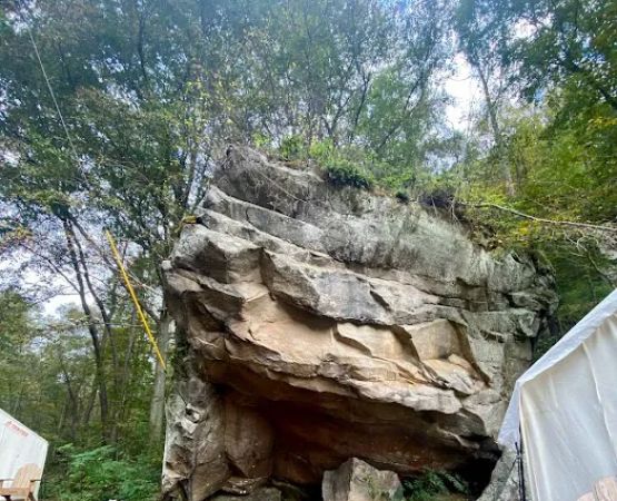 Hawk's Nest State Park Tentrr Double Site A