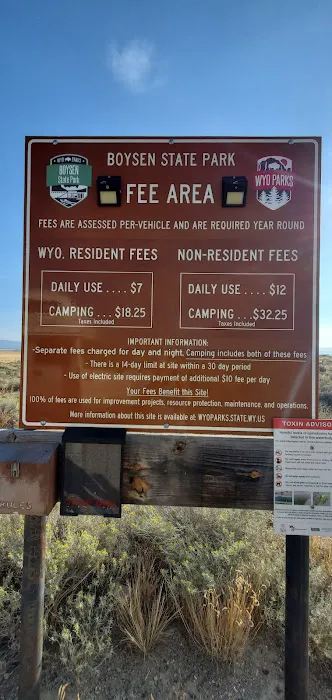 Poison Creek - Boysen State Campround 1