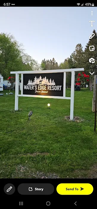 Water's Edge Resort On Farm Island Lake 8