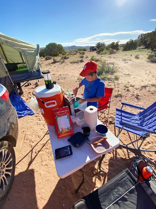 Utah Raptor State Park campground 1