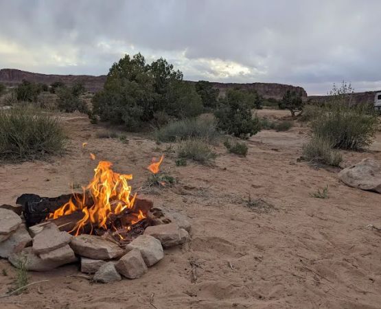 Utah Raptor State Park campground