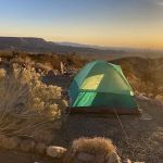 Campground at the end of the Essex Road