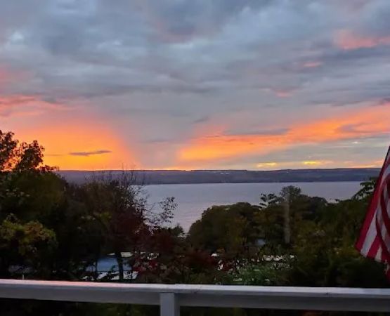 Sunset On Seneca Campsites