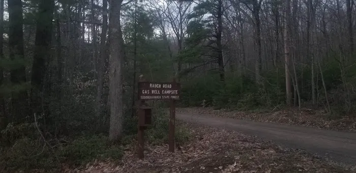 Rauch Road Gas Well Campsite 2