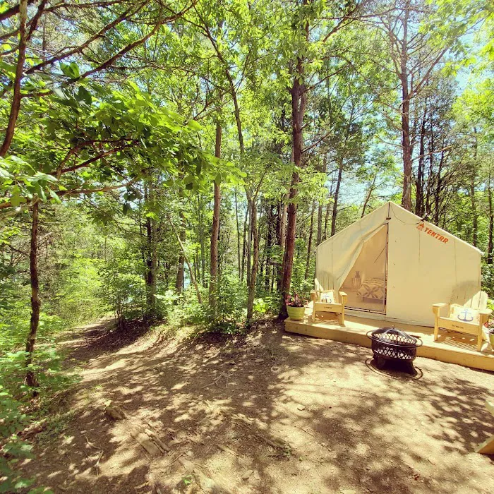 The campsite at Hunkerdown Hollow 9