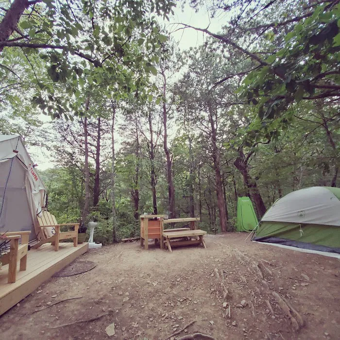 The campsite at Hunkerdown Hollow 6