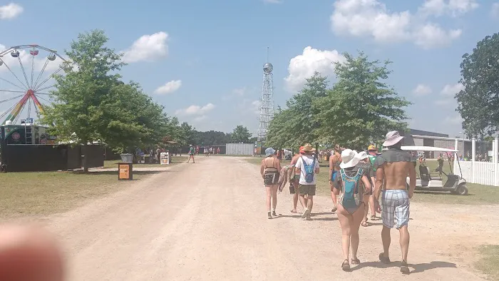 Bonnaroo group campsite 5