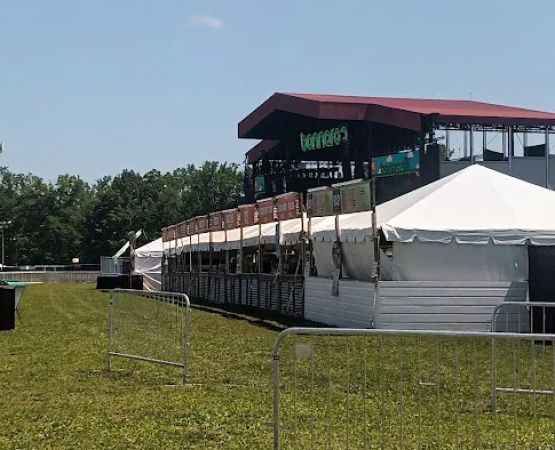 Bonnaroo group campsite
