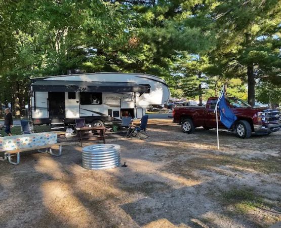 William Mitchell State Park Campground