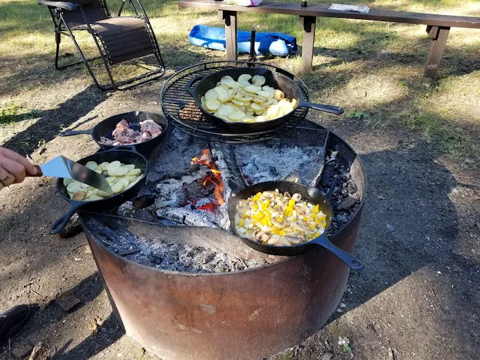 Mio Pond State Forest Campground circle camp 8