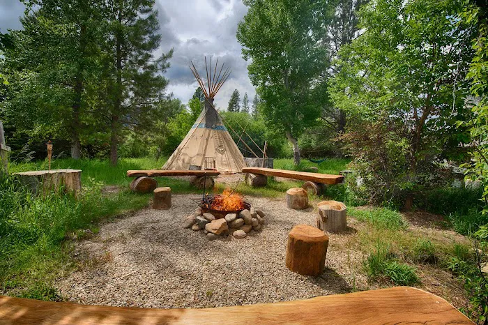 Teepees by the River 1