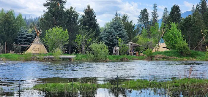 Teepees by the River 9