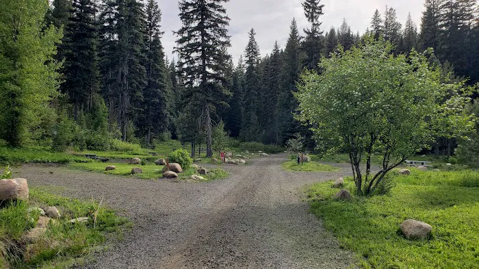 Snowmobile Parking Campground 4