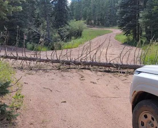 Rampart ranger camp and dirt bike area
