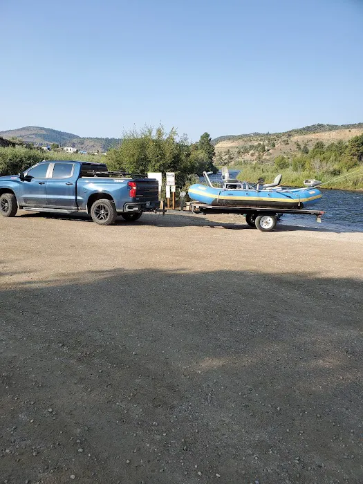 Radium River Access Campground 1