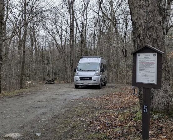 Campsite #5, Haystack Rd