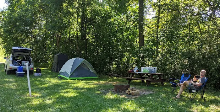 Jesse Owens State Park - Hook Lake Campground 1