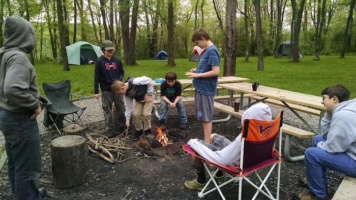 Muskrat Cove Group Camping Area 2