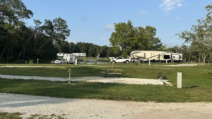 Lake Ahquabi State Park Campground 3