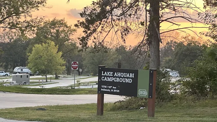 Lake Ahquabi State Park Campground 7