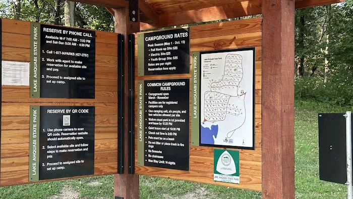 Lake Ahquabi State Park Campground 5