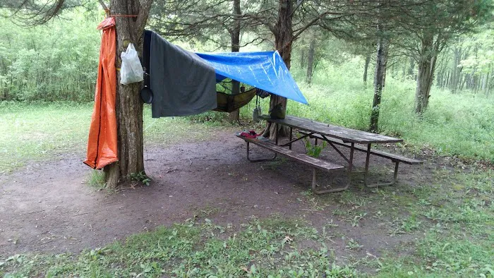 Lapham Peak Backpacking Campsite 6
