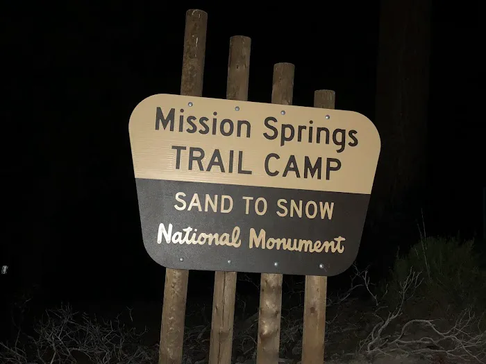 Mission Springs PCT Trail Camp 5
