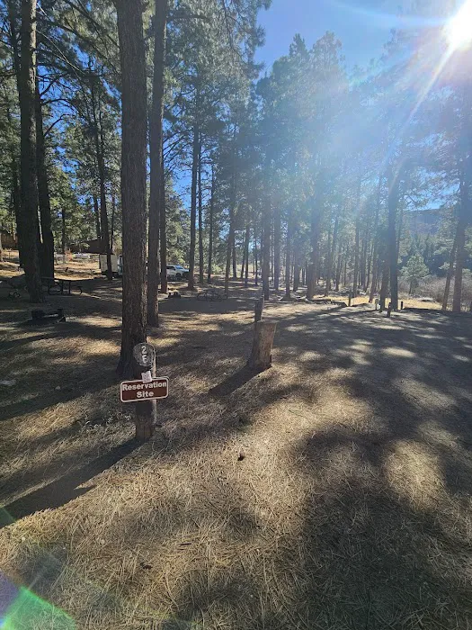 Fenton Lake State Park Campground 1