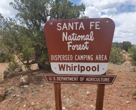 Whirlpool, Dispersed Camping, Coyote Ranger District, Santa Fe National Forest