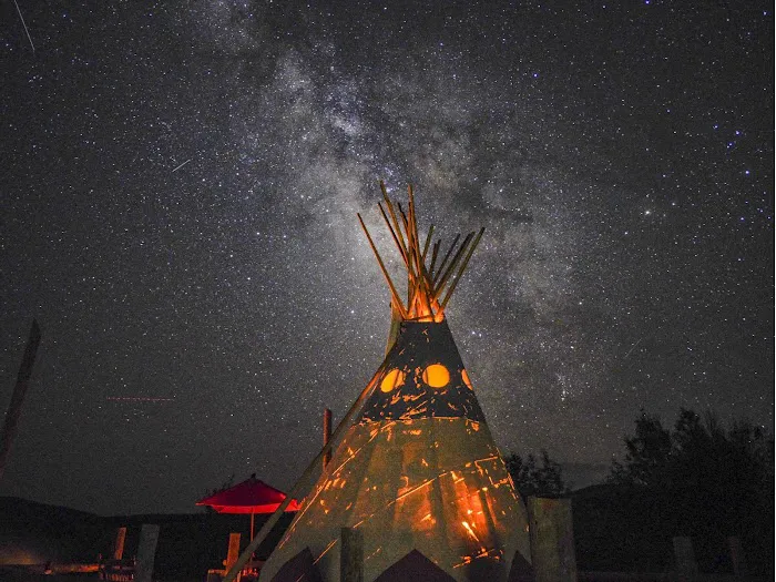New Mexico Glamping Tipis 4