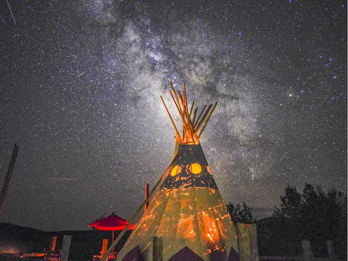 New Mexico Glamping Tipis 7