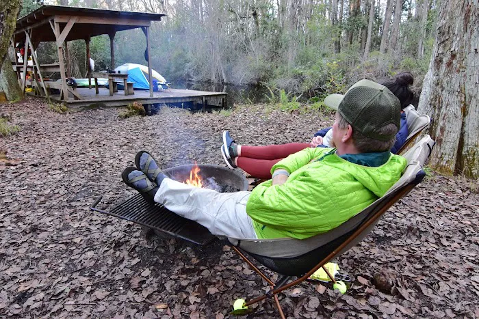 Canal run campsite 9