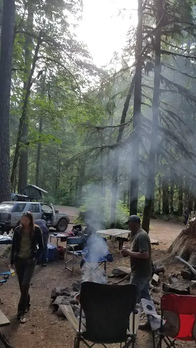 Butte Creek Falls Campground 6