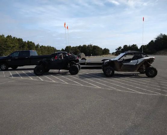 Bullrun OHV staging area and sand camping