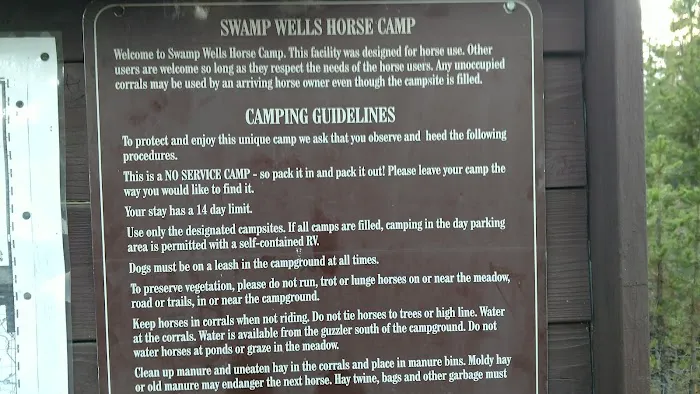 Swamp Wells Horse Camp 5