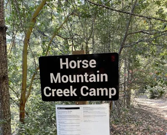 Horse Mountain Creek Camp