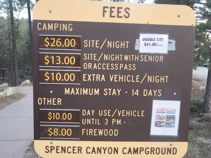 Spencer Canyon Campground 1