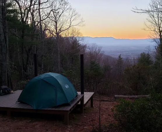 The High Land Camping Platform
