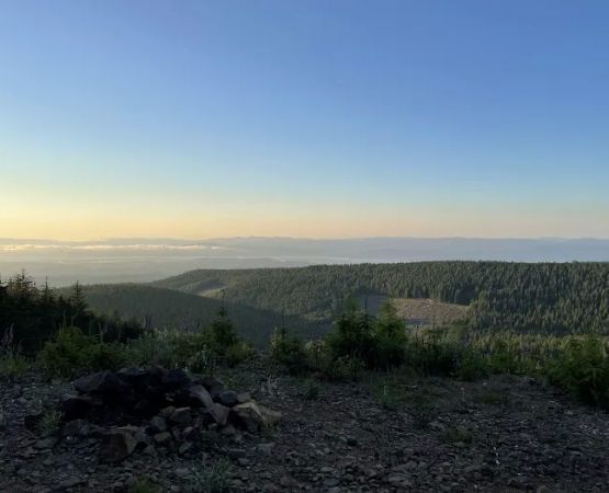 Nicolai OHV view campground